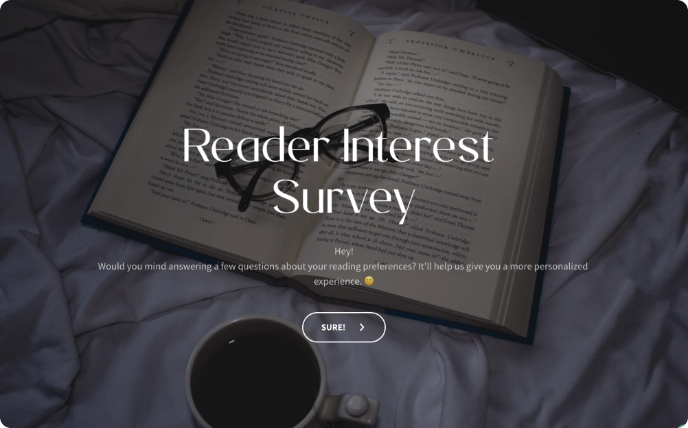  Reader Interest Survey 