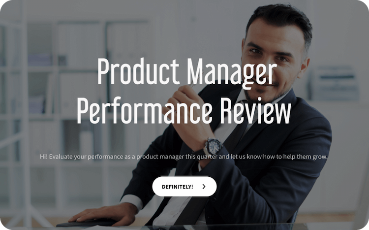 Product Manager Performance Review Template