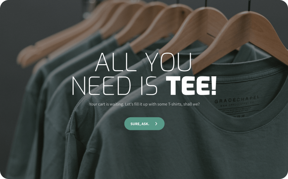 Online T-shirt Order Form Template