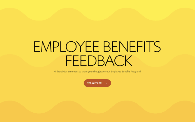 Employee Benefits Feedback Survey