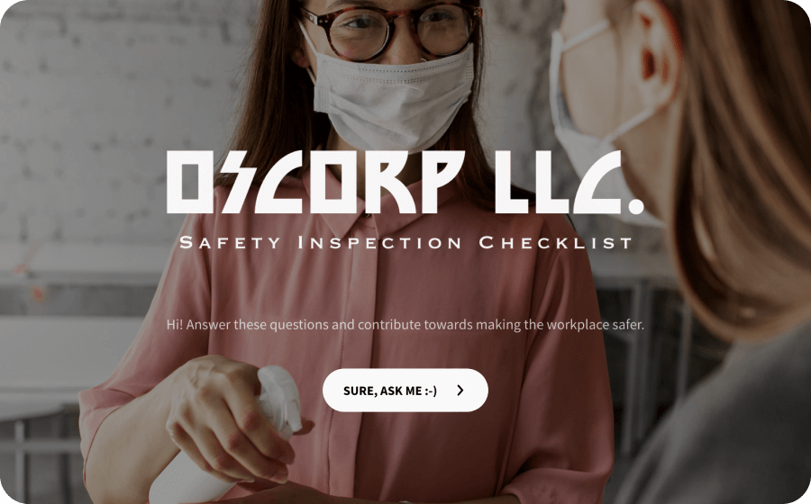 Daily Safety Inspection Checklist Template