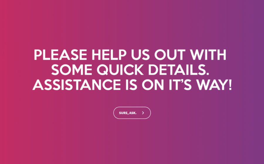 Isolation Assistance Form Template