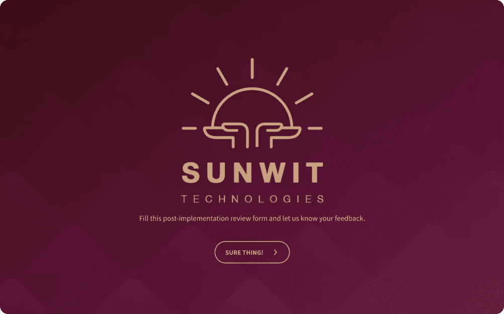 Post Implementation Review Survey Template