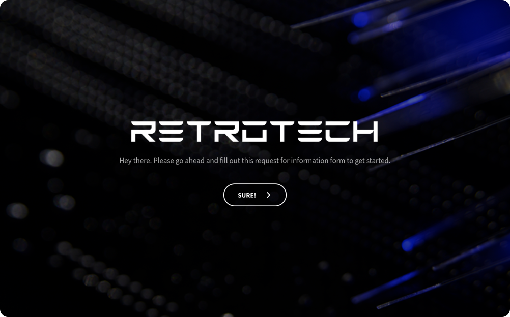 Request for information (RFI) Template