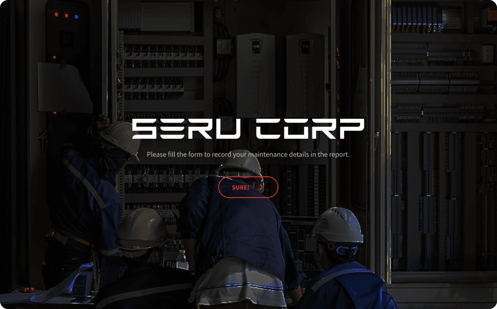 Maintenance Report Form Template