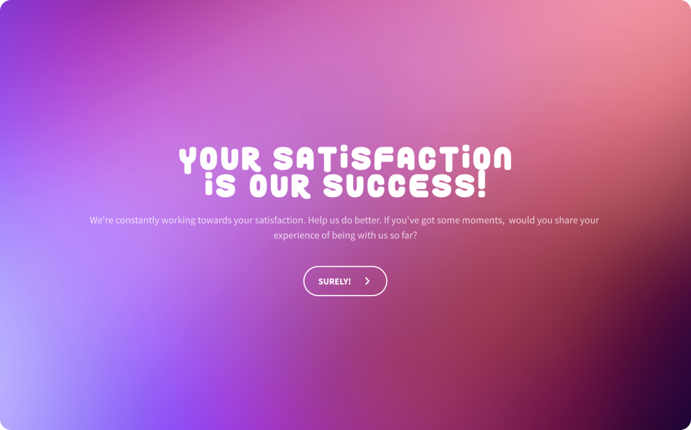 Customer Retention Survey Template