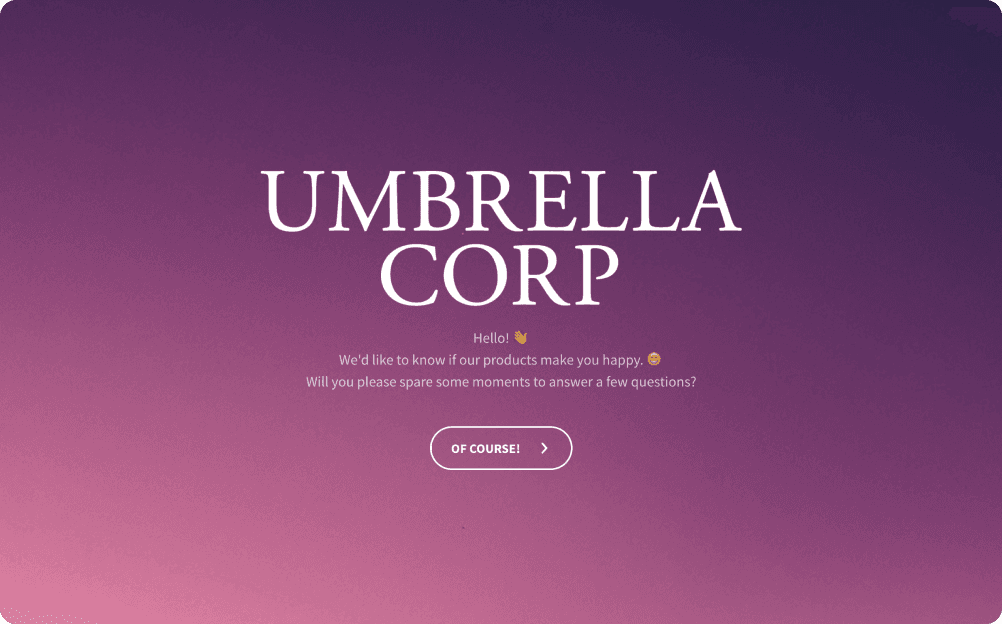 Product Satisfaction Survey Template