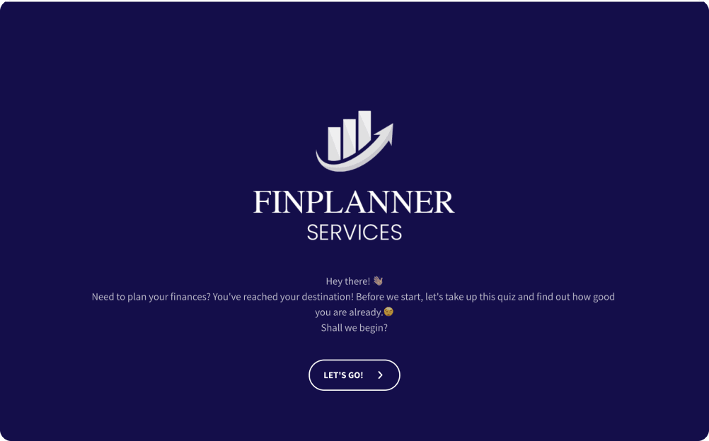 Personal Finance Survey Template