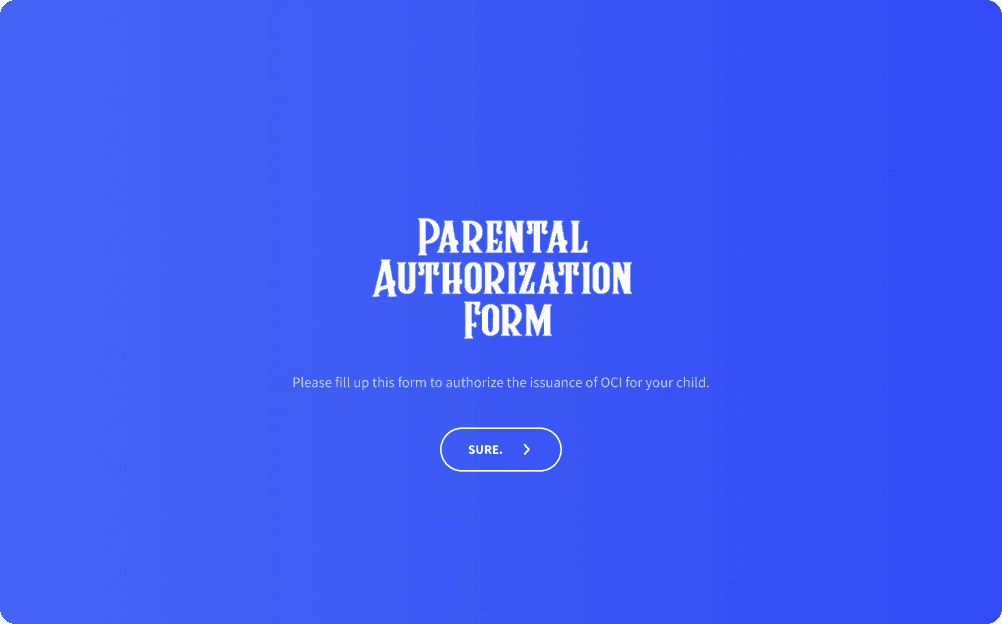 Parental Authorization Form Template