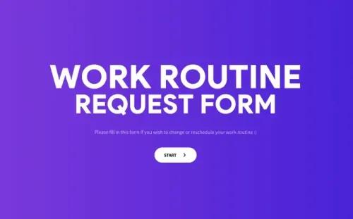 Shift Change Request Form Template Shift Change Request Form Template