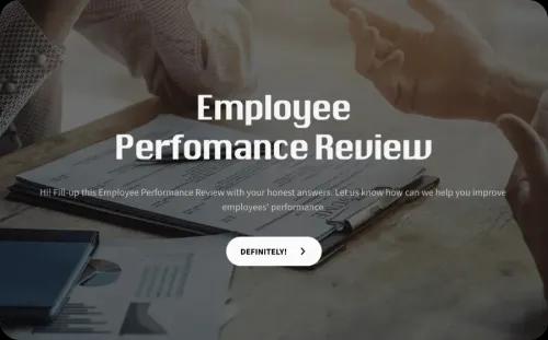 Employee Performance Review Form Template Employee Performance Review Form Template