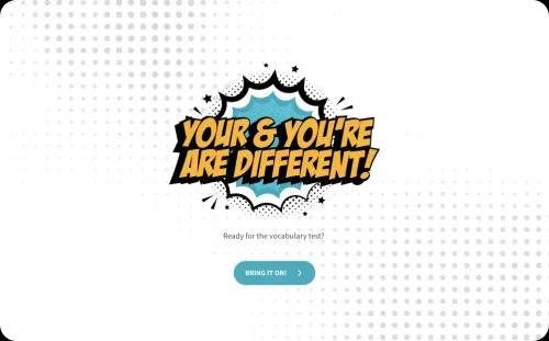 English Vocabulary Quiz Template English Vocabulary Quiz Template