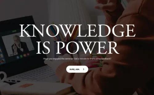 Online Seminar Feedback Form Template Online Seminar Feedback Form Template