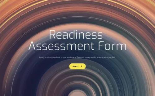 Work Readiness Assessment Form Work Readiness Assessment Form